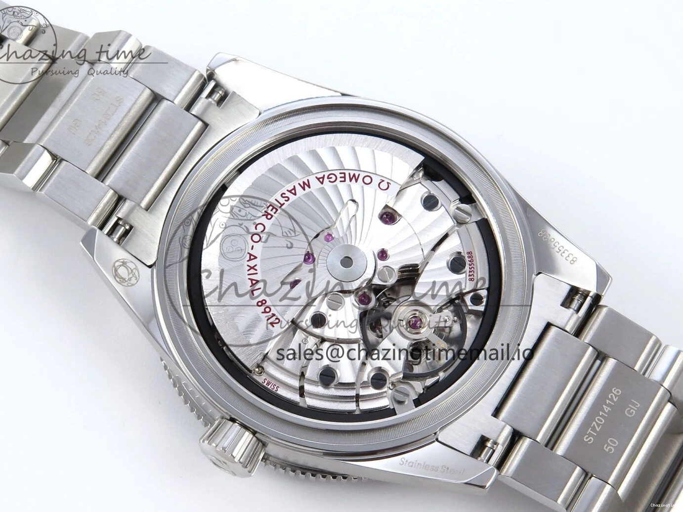 0209 Elegant Seamaster 300 Heritage SS VSF 1:1 Best Edition Blue Dial on SS Bracelet A 7701